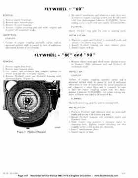 1963-1973 Mercruiser all Engines and Drives Service Manual Books 1 and 2, Page 447