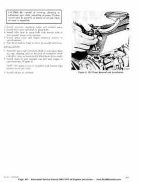1963-1973 Mercruiser all Engines and Drives Service Manual Books 1 and 2, Page 474