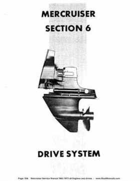 1963-1973 Mercruiser all Engines and Drives Service Manual Books 1 and 2, Page 534