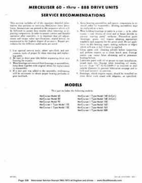 1963-1973 Mercruiser all Engines and Drives Service Manual Books 1 and 2, Page 538