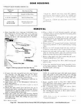 1963-1973 Mercruiser all Engines and Drives Service Manual Books 1 and 2, Page 541
