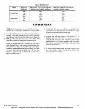 1963-1973 Mercruiser all Engines and Drives Service Manual Books 1 and 2, Page 555