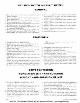 1963-1973 Mercruiser all Engines and Drives Service Manual Books 1 and 2, Page 622