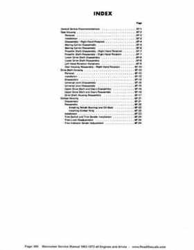 1963-1973 Mercruiser all Engines and Drives Service Manual Books 1 and 2, Page 696