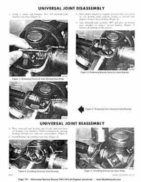 1963-1973 Mercruiser all Engines and Drives Service Manual Books 1 and 2, Page 711