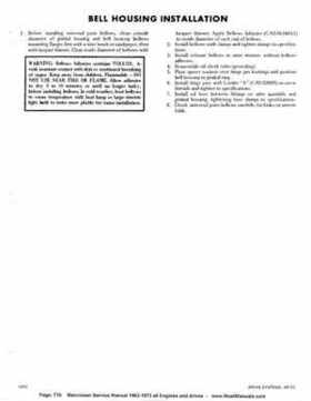 1963-1973 Mercruiser all Engines and Drives Service Manual Books 1 and 2, Page 719