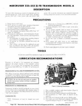 1963-1973 Mercruiser all Engines and Drives Service Manual Books 1 and 2, Page 723