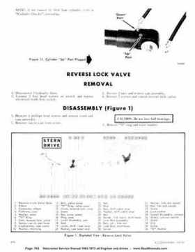 1963-1973 Mercruiser all Engines and Drives Service Manual Books 1 and 2, Page 763