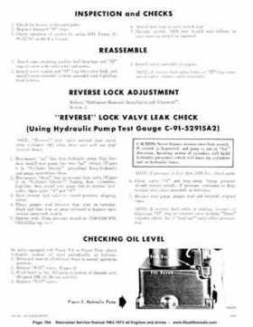1963-1973 Mercruiser all Engines and Drives Service Manual Books 1 and 2, Page 764