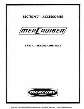 1963-1973 Mercruiser all Engines and Drives Service Manual Books 1 and 2, Page 805