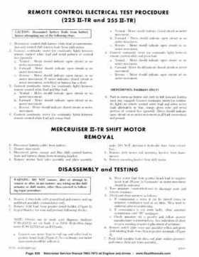 1963-1973 Mercruiser all Engines and Drives Service Manual Books 1 and 2, Page 830