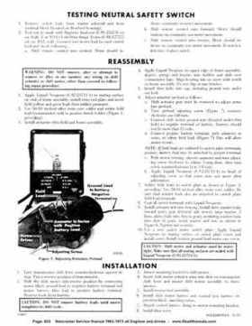1963-1973 Mercruiser all Engines and Drives Service Manual Books 1 and 2, Page 833