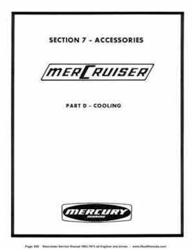 1963-1973 Mercruiser all Engines and Drives Service Manual Books 1 and 2, Page 835