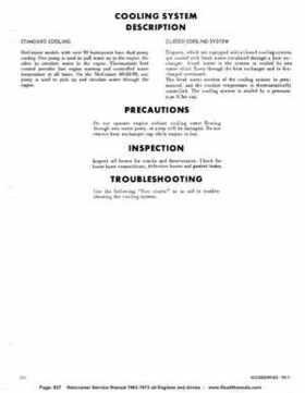 1963-1973 Mercruiser all Engines and Drives Service Manual Books 1 and 2, Page 837