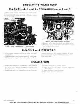 1963-1973 Mercruiser all Engines and Drives Service Manual Books 1 and 2, Page 842