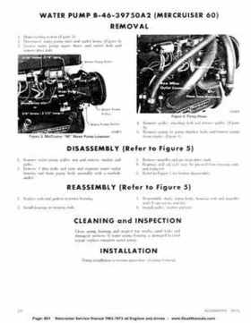 1963-1973 Mercruiser all Engines and Drives Service Manual Books 1 and 2, Page 851