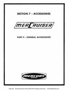 1963-1973 Mercruiser all Engines and Drives Service Manual Books 1 and 2, Page 863