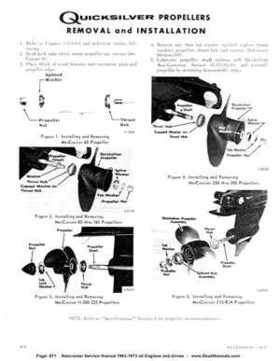 1963-1973 Mercruiser all Engines and Drives Service Manual Books 1 and 2, Page 871