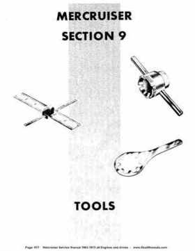 1963-1973 Mercruiser all Engines and Drives Service Manual Books 1 and 2, Page 917