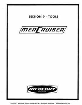 1963-1973 Mercruiser all Engines and Drives Service Manual Books 1 and 2, Page 918