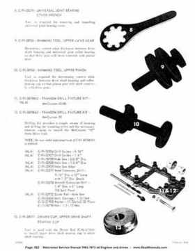 1963-1973 Mercruiser all Engines and Drives Service Manual Books 1 and 2, Page 922