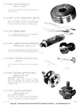 1963-1973 Mercruiser all Engines and Drives Service Manual Books 1 and 2, Page 927