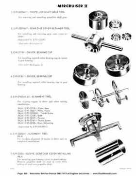1963-1973 Mercruiser all Engines and Drives Service Manual Books 1 and 2, Page 930