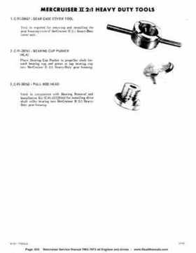 1963-1973 Mercruiser all Engines and Drives Service Manual Books 1 and 2, Page 933