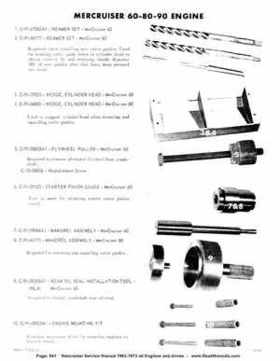 1963-1973 Mercruiser all Engines and Drives Service Manual Books 1 and 2, Page 941