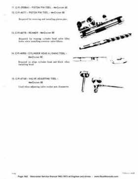 1963-1973 Mercruiser all Engines and Drives Service Manual Books 1 and 2, Page 942