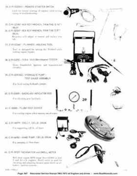 1963-1973 Mercruiser all Engines and Drives Service Manual Books 1 and 2, Page 947