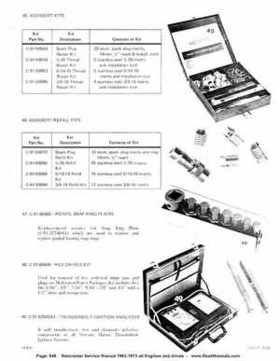 1963-1973 Mercruiser all Engines and Drives Service Manual Books 1 and 2, Page 948