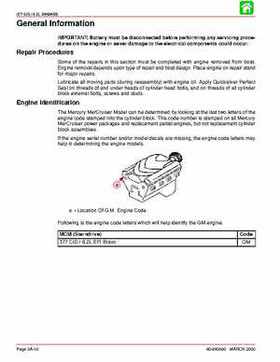 1999 Mercruiser HI-Performance GM 377 EFI Engine Service Manual, Page 99