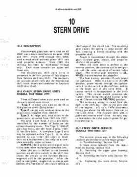 OMC Stern Drives And Motors 1964-1986 Repair Manual., Page 354