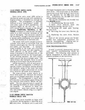 OMC Stern Drives And Motors 1964-1986 Repair Manual., Page 400