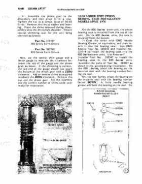 OMC Stern Drives And Motors 1964-1986 Repair Manual., Page 439