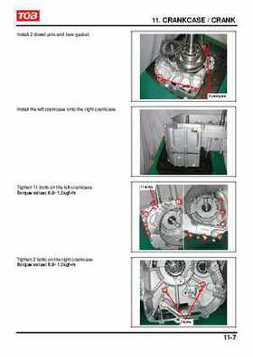 TGB Blade 250 ATV Quad Service Repair Manual, Page 130