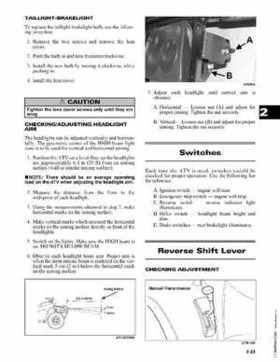 2003 Arctic Cat ATVs from 250cc to 500cc Service Manual, Page 35