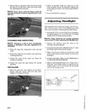 2003 Arctic Cat ATVs from 250cc to 500cc Service Manual, Page 499