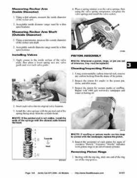 2004 Arctic Cat ATVs factory service and repair manual, Page 143