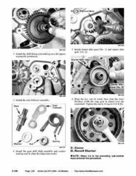 2004 Arctic Cat ATVs factory service and repair manual, Page 238
