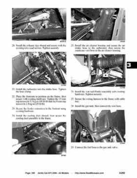 2004 Arctic Cat ATVs factory service and repair manual, Page 305