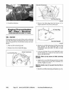 2005 Arctic Cat ATVs factory service and repair manual, Page 34