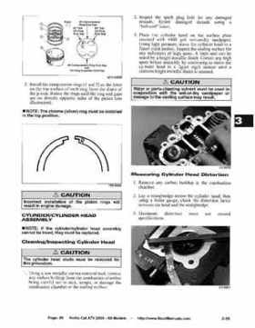 2005 Arctic Cat ATVs factory service and repair manual, Page 89