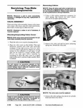 2005 Arctic Cat ATVs factory service and repair manual, Page 222