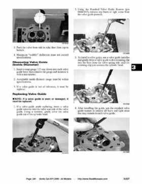 2005 Arctic Cat ATVs factory service and repair manual, Page 281