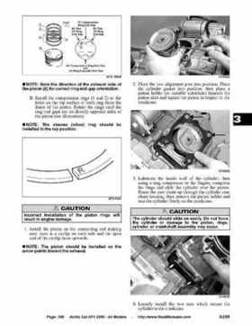 2005 Arctic Cat ATVs factory service and repair manual, Page 309