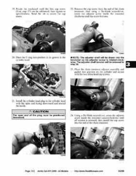 2005 Arctic Cat ATVs factory service and repair manual, Page 313