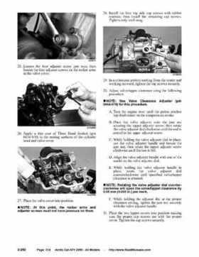 2005 Arctic Cat ATVs factory service and repair manual, Page 314