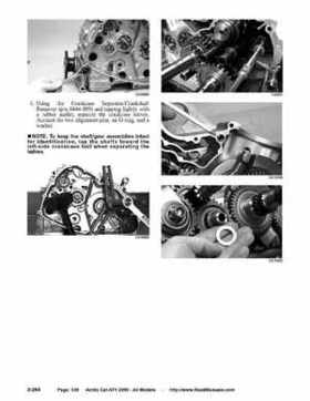 2005 Arctic Cat ATVs factory service and repair manual, Page 338
